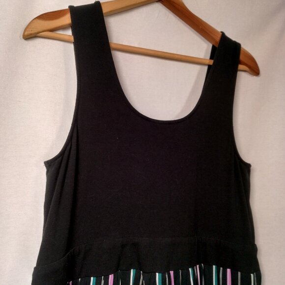 Torrid Size 1 Plus 1X Jumper Sleeveless Stretch Knit Tank Challis Stripe Pants - Picture 9 of 13